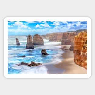 The Twelve Apostles in Australia Sticker